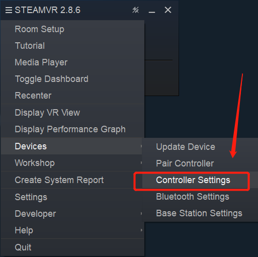 Controller Settings